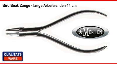 Light Wire - Bird Beak Zange lang Zangen - Kieferorthopädie Orthodontic Plier