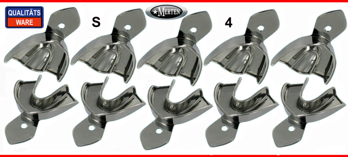 Abdrucklöffel 10 glatt  nicht perforiert  Rim-Lock  S 4  - Abformlöffel