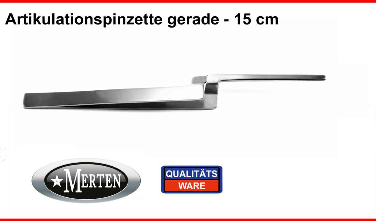 Artikulationspinzette gerade - Fasspinzette nach Miller Pinzette