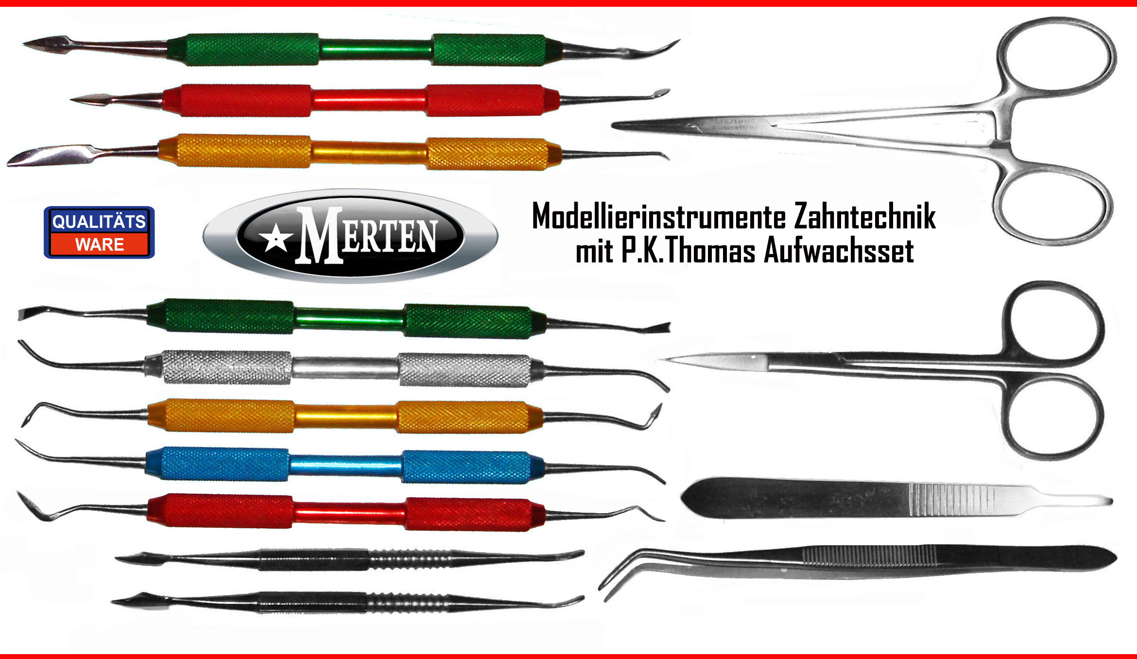 14 Wachsinstrumente Aufwachstechnik - Aufwachsinstrumente P.K.Thomas Zahntechnik