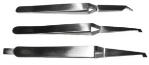 3 x Bracket Halter Klemmpinzette für Brackets im Set- Bracket Tweezer Holder