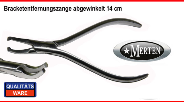Bracket - Entferner Zange lingual abgewinkelt - Bracket - Entfernungszange KFO