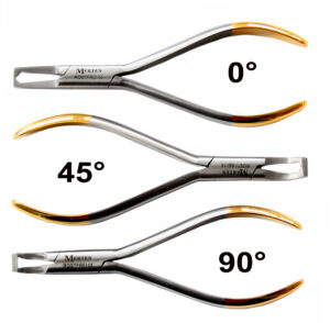 3 x Bracketentfernungs Zange - 0° - 45° - 90° 1 x gerade und 2 x abgewinkelt