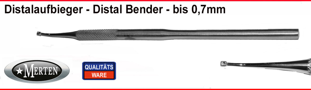 Distal Aufbieger - Distal Bender Edelstahl bis 0,7mm Kieferorthopädie Draht