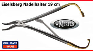Eiselsberg Nadelhalter - TC Hartmetall  19 cm Länge