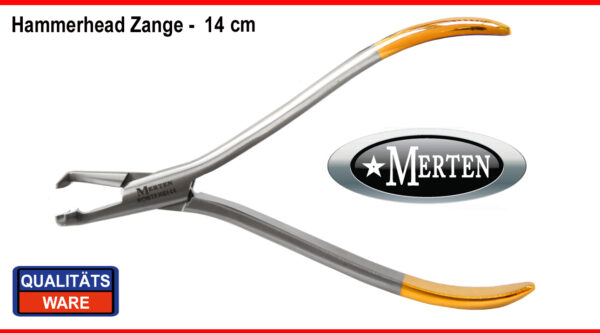 Hammerhead Zange -  Hammer Head Plier - Zange Zahntechnik  KFO Edelstahl