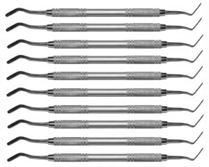 10 Heidemann Spatel  6 mm Zementspatel  2 mm breites Arbeitsende