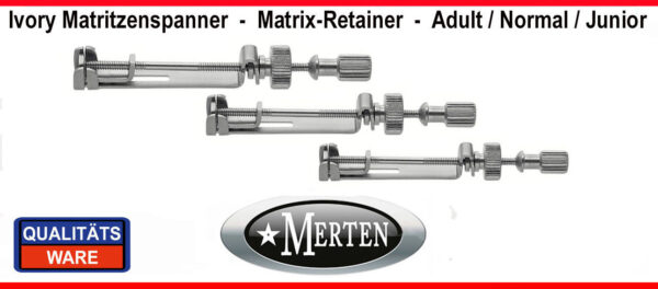 3 x Ivory Matritzenspanner  im Set - Matrix Retainer