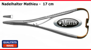 2x Nadelhalter Mathieu + Ryder Lichtenberg 17 cm - TC Hartmetalleinlagen