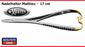 Nadelhalter  Mathieu 17 cm  Länge - TC  Hartmetalleinlagen