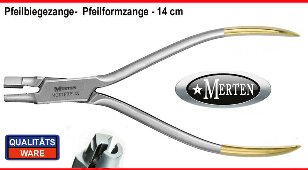 Pfeilformzange -  Arrow Forming Plier Kieferorthopädie