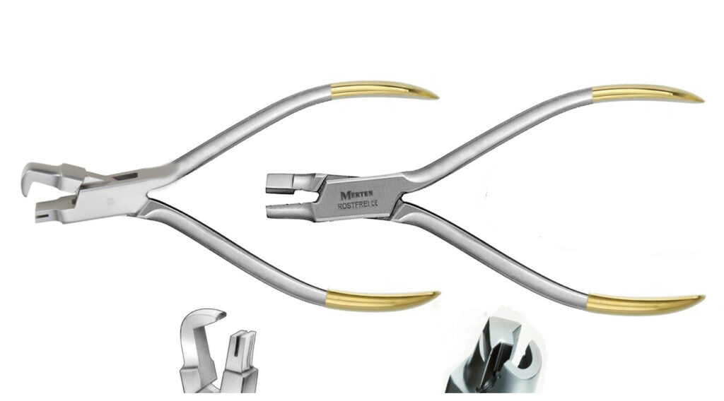 Pfeilknickzange und  Pfeilformzange