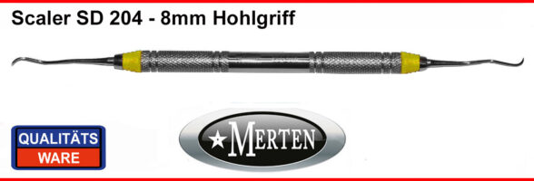Scaler SD 204 - farbkodiert  8mm Hohlgriff - extra leicht