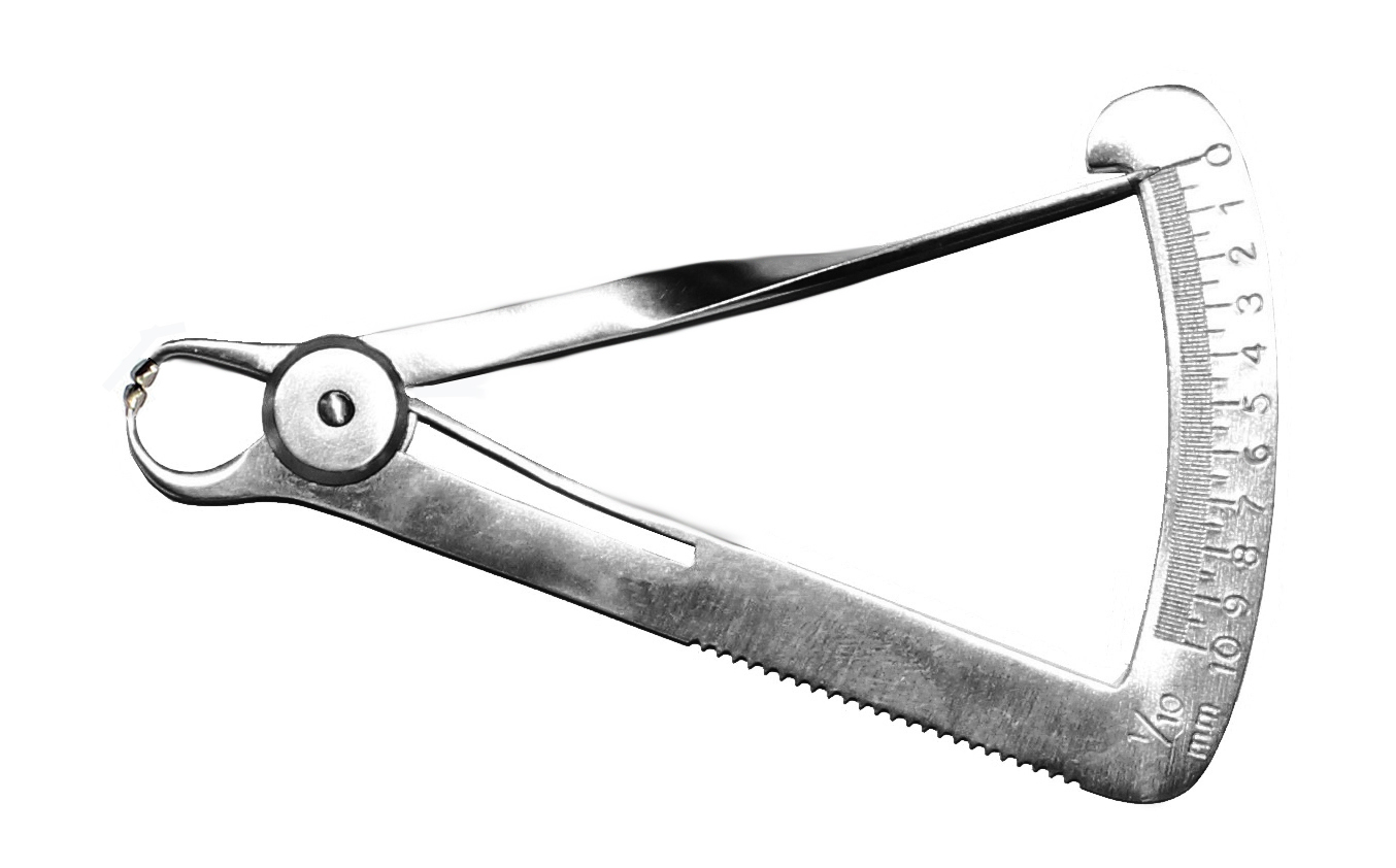 Iwanson Tasterzirkel - WACHS -   Zahntechnik - Messzirkel - Messlehre