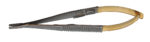 Nadelhalter Castroviejo Mikro - gerade - TC Hartmetall - 14 cm Länge