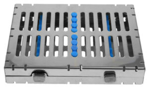 10er Instrumentenkassette  Container Wash / Steri Tray- zweiteilig - trennbar