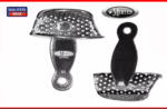 1 Abdrucklöffel partiell  - drehbarer Griff  - PERFORIERT  - Rim Lock