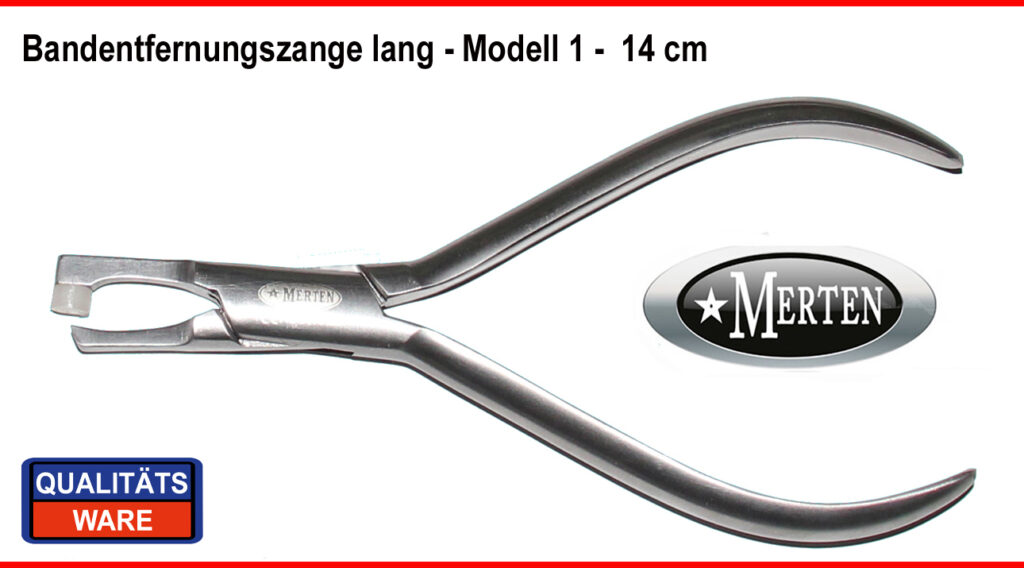 Bandentfernungszange  Bandentferner -Zange lang  Bracket Remover Plier KFO