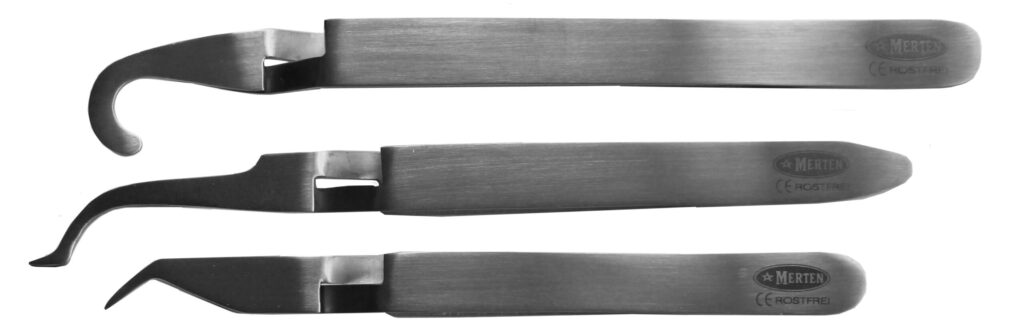 3  x Bracket Halter Klemmpinzette - Bracket-Pinzetten im Set