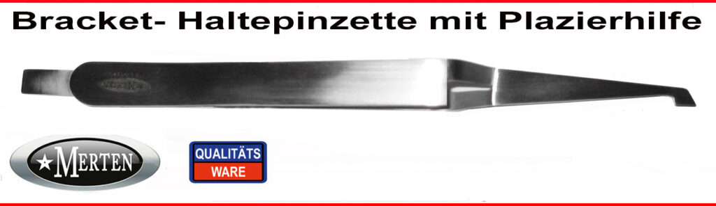 Bracket Halter Pinzette - Haltepinzette -   14cm Setzhilfe