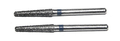 Diamanteinsätze Bohrer 2 x 1,6mm - grob - Teleskopzange  - Konuskronenzange
