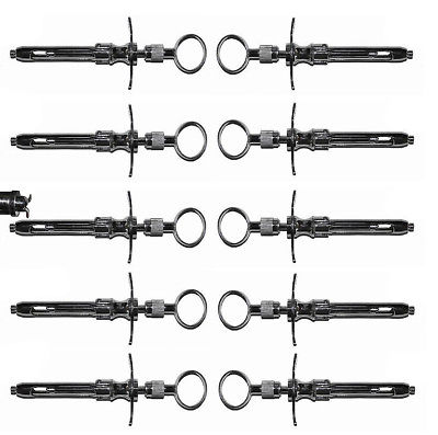10 x aspirierende Spritze -  3 Haken -  Zahnmedizin Aspirationsspritze