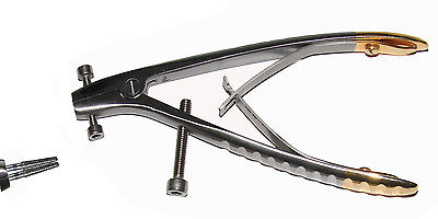 Teleskopzange / Konuszange Flipper 1,6mm Zahnarzt Teleskopkronenzange