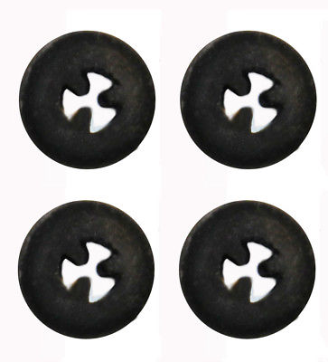 4 Silikon-Einsätze schwarz - Halterungen für Bohrer - Tray - Bohrerständer