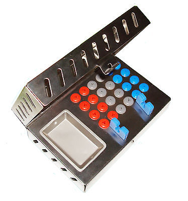 Bohrer-Tray Chirurgie-Tray A Bohrerständer 24 Einh. Sterilisationsbox Implantate