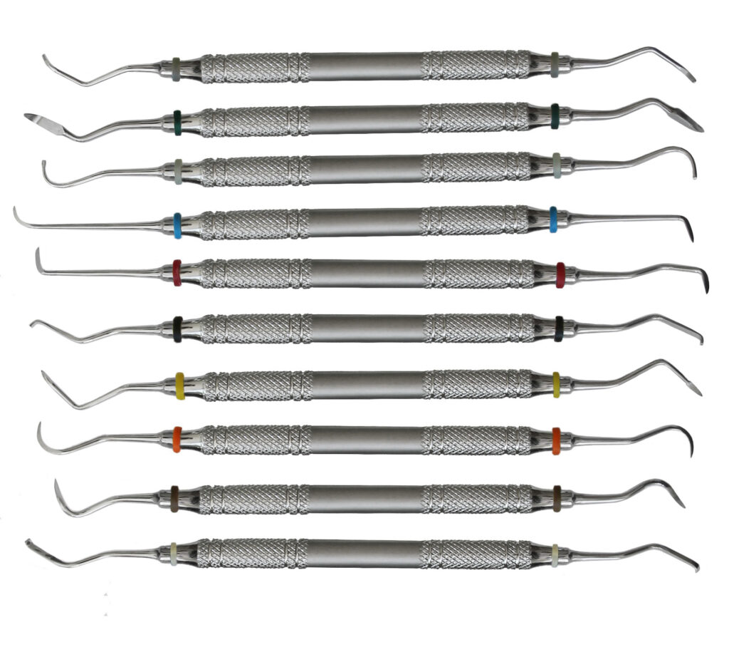 Goldmann-Fox  Scaler - Küretten im Set / Crane Caplan