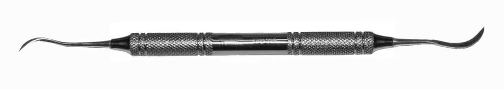 Habichtschnabel Scaler - 8mm Hohlgriff  - Doppelendig