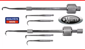 2 x Hirtenstab CR3 nach Morell mit/ohne Feder - Kronenabnehmer Prothesenlöser