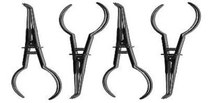 4 x Kofferdam Zange nach  Palmer Kofferdamzange Separierzange