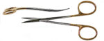 La Grange Schere gebogen  -  11,5 cm - Hartmetall TC
