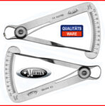 Messzirkel Iwanson - METALL + WACHS - Tasterzirkel Edelstahl Zahntechnik  Dental