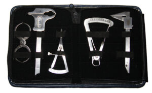 5 x Messzirkelset -  Tasterzirkel Castroviejo Messlehre Zahnmedizin