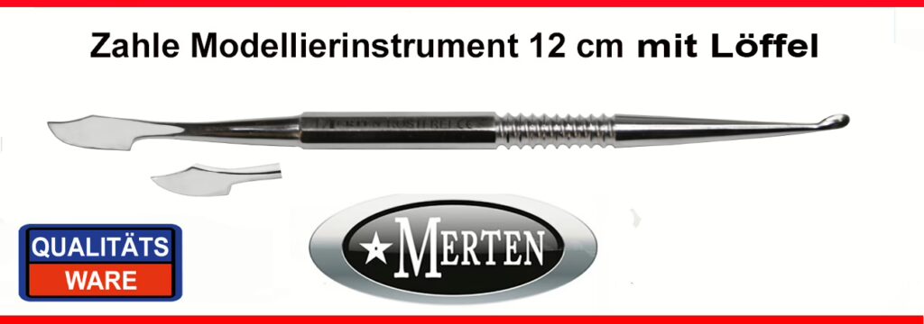 Zahle Modellierinstrument für die Zahntechnik 12cm Edelstahl