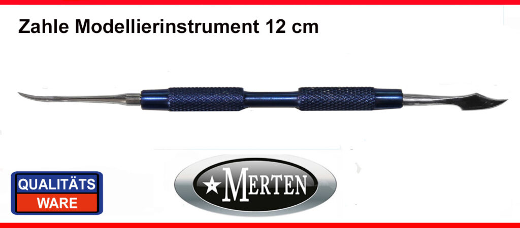 Modellierinstrument  Zahle Zahntechnik mit Aluminium-Griff