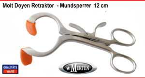 Molt Mundsperrer / Mundspreizer - Doyen  - 12 cm