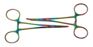 2 x Moskitoklemme 12,5cm- Arterienklemme Mosquitoklemme