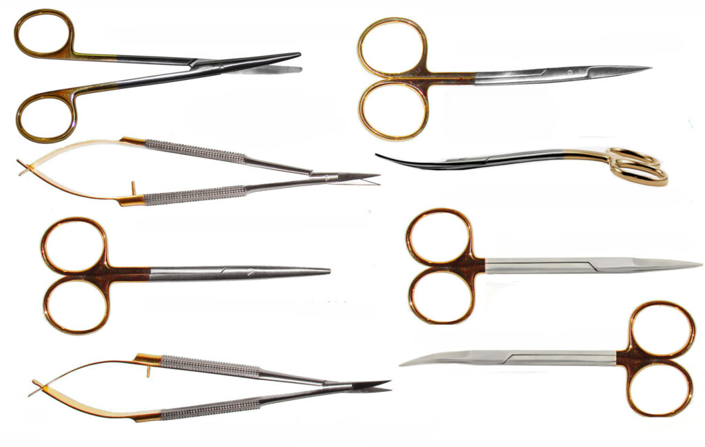 8 Scheren Zahnmedizin - im Set