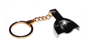Schlüsselanhänger  Zahnarzt -  Key Chain Dentist Abdrucklöffel glatt Zahnmedizin